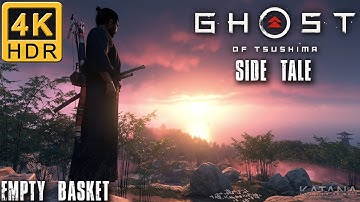 Ghost of Tsushima Side Tale Walkthrough | Lethal No Damage | Empty Basket