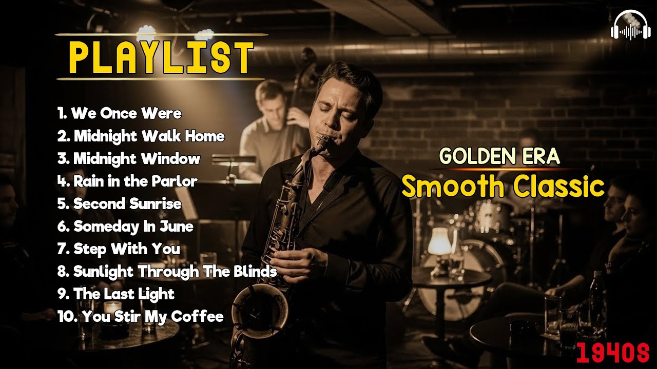 Vintage Jazz Golden Era Smooth Lounge Playlist –  Retro Vintage Swing Jazz Classics