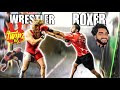 Boxer vs Wrestler | STREET FIGHT