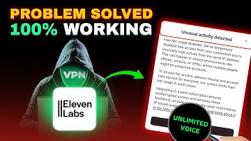 🚨 ElevenLabs “Unusual Activity Detected” Problem Solved! (100% Working Method) ✅️