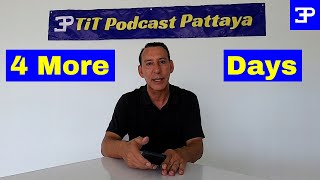 Pattaya Thailand, only 4 more days to TiT Podcast Pattaya