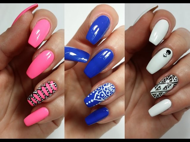 3 Easy Nail Art for Beginners Using a Dotting Tool 