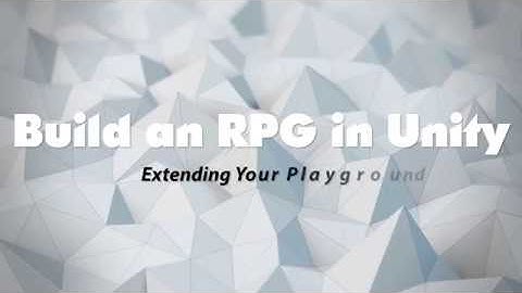 Building a RPG in Unity with Invector