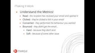 Back to Basics Webinar - Email Marketing