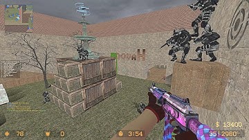 CSS: Zombie Revival Mod - zm_RUSH_Final_4 on Zombie Hunting Elite (ALL SECRETS)