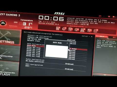   M 2 Nvme SSD Msi Z97 Gaming 3 Fix Bios Setting