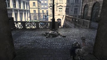 CoD MW3 Throwing Knife Longshot on Lockdown