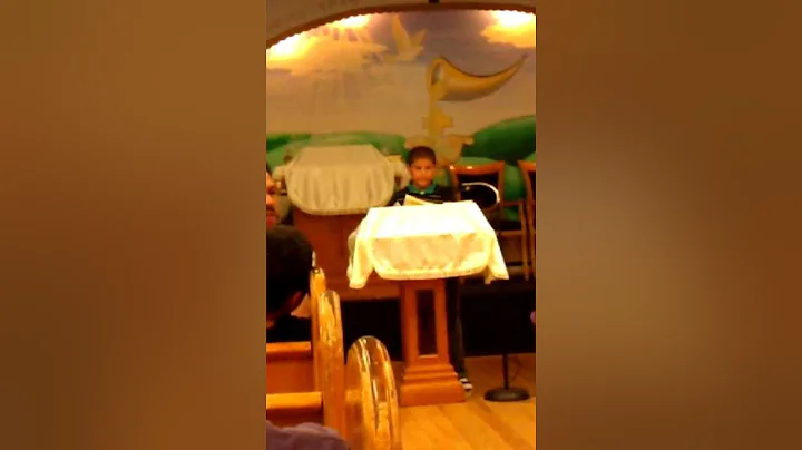 EZEQUIEL GUADAMUZ PREACHING FOR THE FIRST TIME IN ...