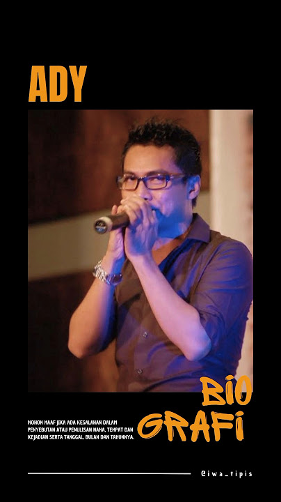 BIOGRAFI ADY | EKS VOKALIS NAFF #shorts #adyctivity #naff