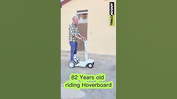 Watch as an 82-year-old confidently hovers around, proving that Hoverboards are for all. #trigoscoot