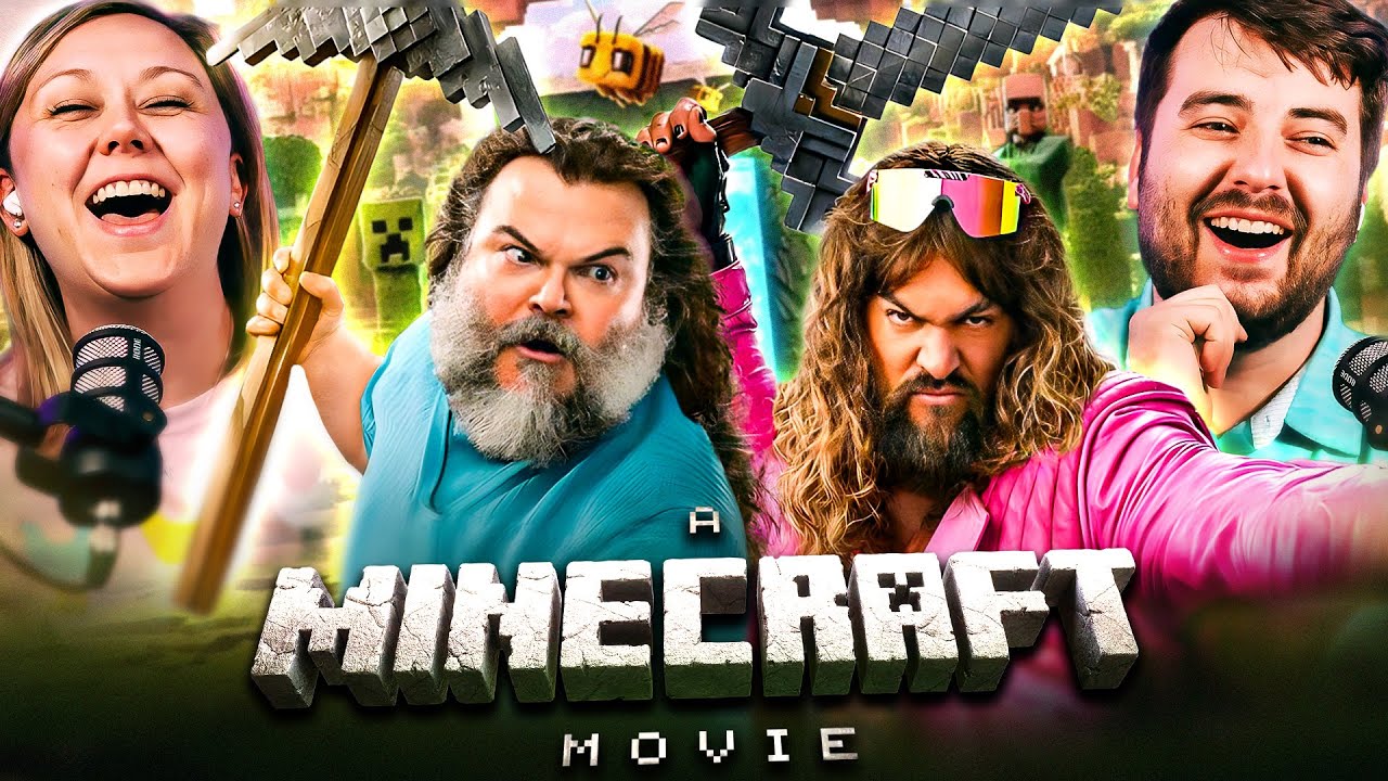 A MINECRAFT MOVIE | Movie REACTION! | First Time Watch! | Chicken Jockey!