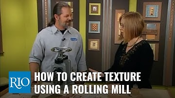 How To Create Texture Using a Rolling Mill