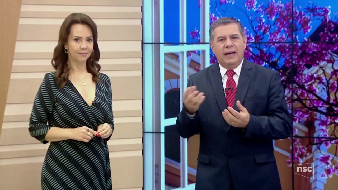Depois do Fervo no Jornal do Almoço (NSCTV/Rede Globo)