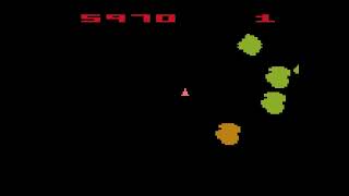 Asteroids Game 4 Atari 2600 Emulated A/X