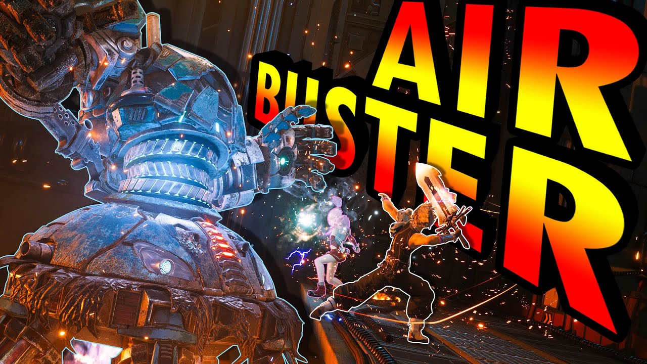 Sector 5 Bombing Mission & The Air Buster (Hard Mode) | Final Fantasy VII Remake