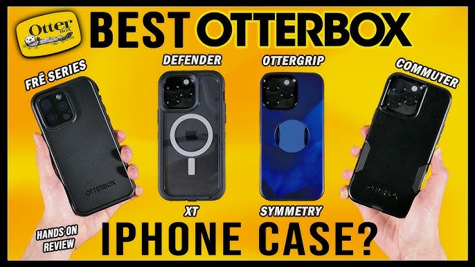 OtterBox iPhone 15 Plus and iPhone 14 Plus Commuter Series Case - Crisp Denim (Blue), Slim & Tough, pocket-friendly, with Port Protection