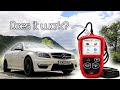 Does a £35.99 OBD reader find engine faults? | Mercedes C63 AMG