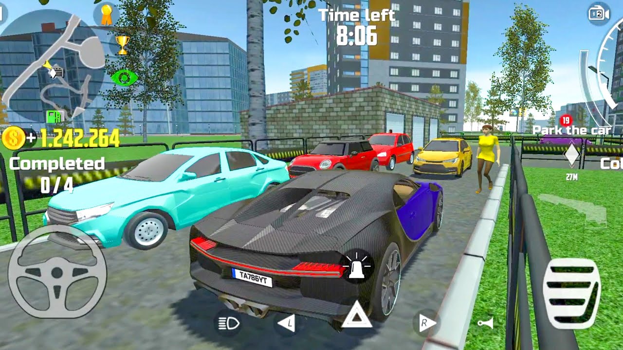 Car Simulator 2 - Parking Bugatti Chiron - Last Parking Mission - Car Games Android Gameplay