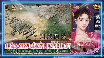 Thao Túng Tam Quốc - Vplay Hướng dẫn tân thủ cách chơi chuẩn và cách tăng lực chiến nhanh