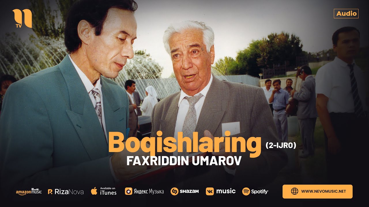 Faxriddin Umarov - Boqishlaring (2-ijro)