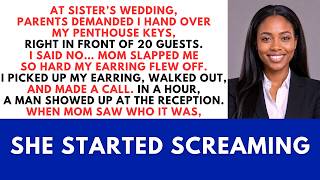 My Parents Demanded My Penthouse At My Sister's Wedding—My Grandmother's Revenge... | Redbud Revenge