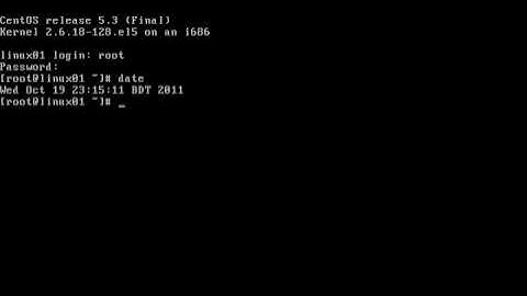 CentOS install Text mode part-2