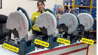 Bosch 14 Inch Chop Saw Model- Gco 220 Gco 230 Gco14-24 Gco 24-14J Watch Detail Comparison