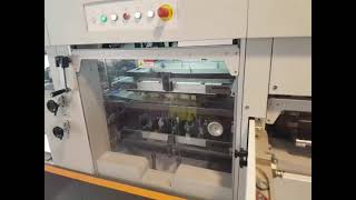 Macchina fustellatrice automatica Guowang C106Q con estrattore