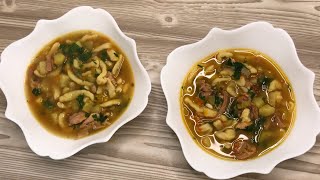 Съели в МОМЕНТ! Вкуснейший суп с домашней ЛАПШОЙ! Как у БАБУШКИ