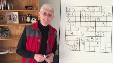 Sudoku Tutorial # 91 YOU TRY IT, I TRY IT. (difficult puzzle) part 1