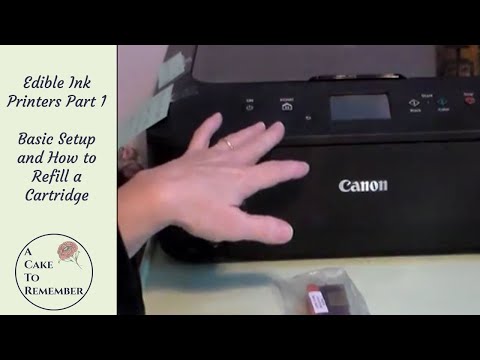Video: Pot folosi orice imprimantă pentru cerneală comestibilă?