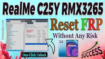 Oppo RealMe C25Y RMX3265 Reset FRP UNLOCK android 11 One-CLICK BY DFT Pro #Gsmsanjoy