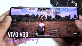 Vivo V30 PUBG Gaming test | Snapdragon 7 Gen 3, 120Hz Display