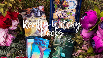 Really Witchy Tarot & Oracle Decks (Full length Patreon video sample)