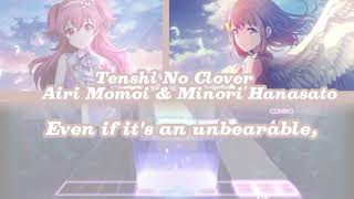 TENSHI NO CLOVER - Airi Momoi and Minori Hanasato cover mix [color coded lyrics - ENG]