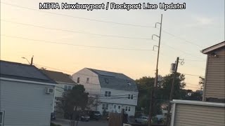 MBTA Newburyport / Rockport Line Update! (Saturday - Update!)