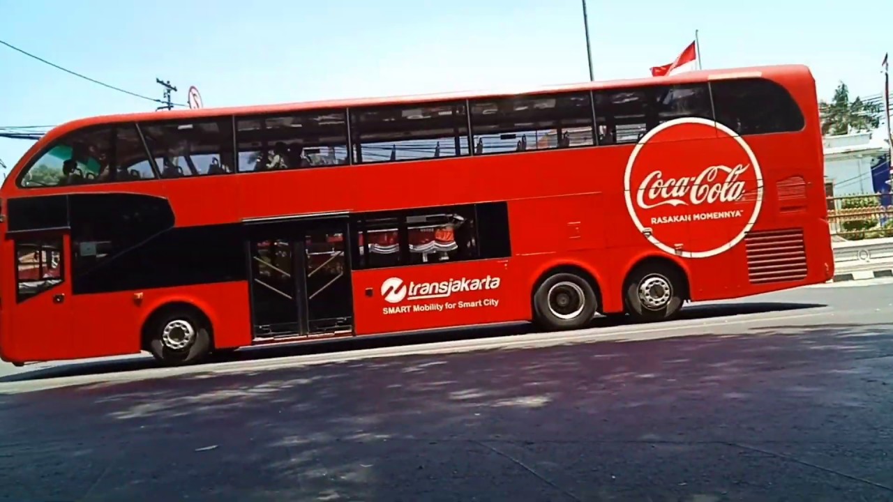 Bus Tingkat Gratis Keliling Kota Jakarta 
