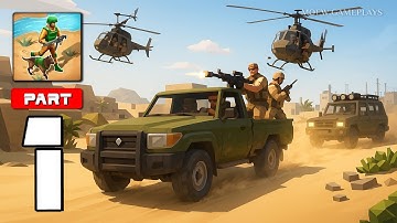 Army Tycoon : Idle Base - Gameplay Walkthrough Part 1 Tutorial (iOS, Android Gameplay)