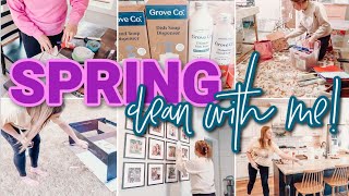 MEGA SPRING 2022 CLEAN WITH ME! 🌺 | DEEP CLEANING + HOUSE PROJECTS | CLEANING MOTIVATION