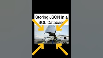 storing json in sql database #coding #sqlserver #database #trending #trendingshorts