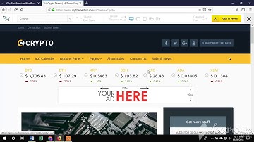 Best WordPress Theme for cryptocurrency  Blog ,It