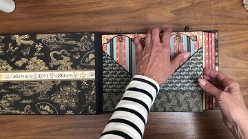 Graphic 45 | Birdsong Mini Album Walk Through Mini Album Tutorial