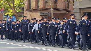 37 Squadron Australian Air Force at Sydney ANZAC Day Parade 2024