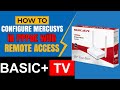 How to Configure Mercusys in PPPoE with Enable Remote Access