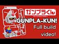 GUNPLA-Kun DX Set. Two Display Setups for 1 kit! Cute and Adorable~