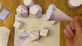 Creating 3D-Shapes from Nets