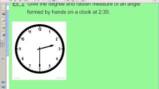 Honors Precalculus- Section 7-1: Measurement of Angles