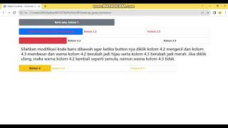 UAS Pemrograman WEB - BOOTSTRAP DENGAN JQUERY #shorts