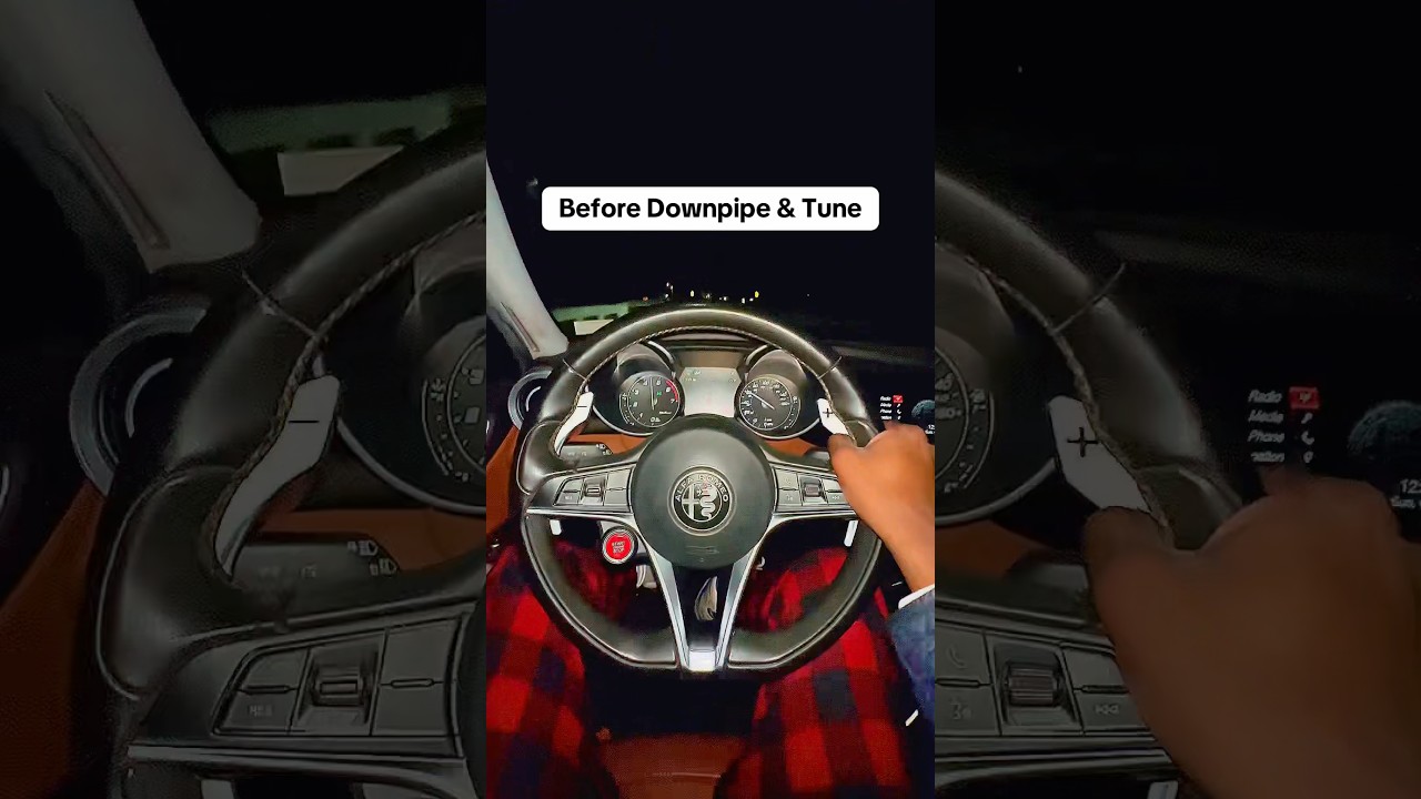 Giulia 2.0T Exhaust & BOV 