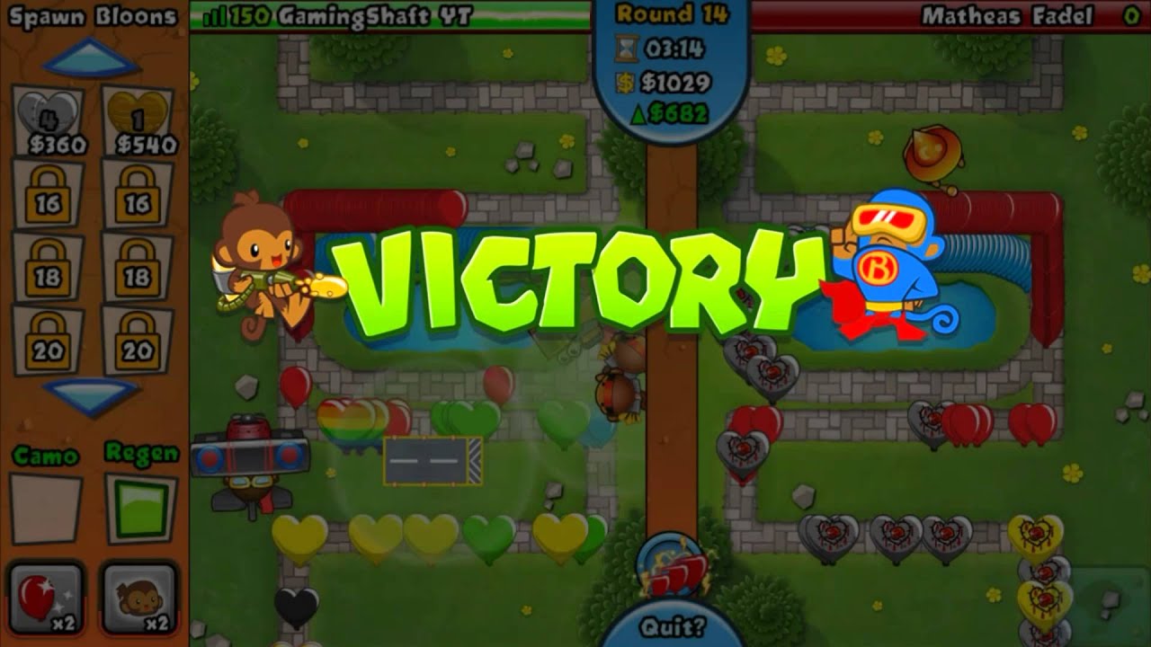 Bloons td battles matchmaking